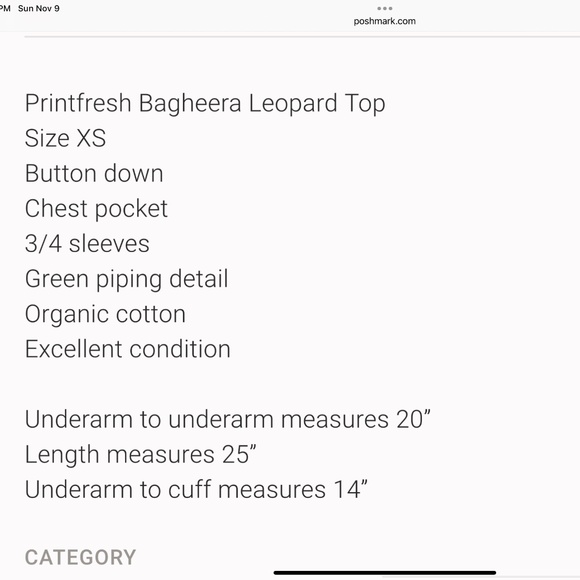 Printfresh Bagheera Leopard Top - Picture 2 of 2